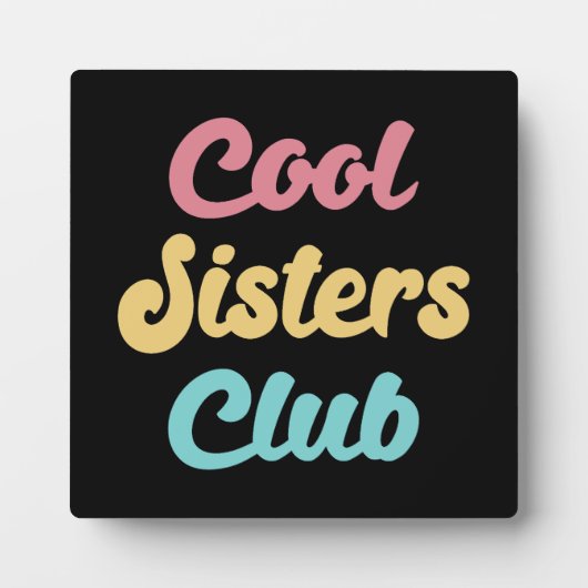 Cool Sisters Club II Fotoplaat (Voorkant)