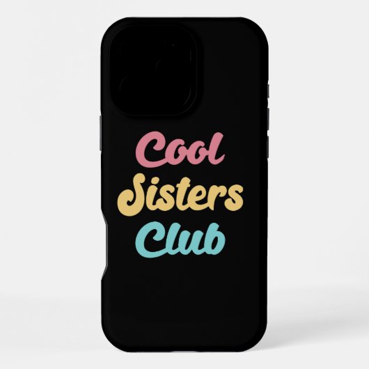 Cool Sisters Club II iPhone Hoesje (Achterkant)