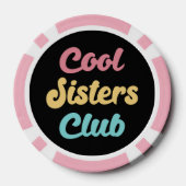 Cool Sisters Club II Poker Chips (Achterkant)