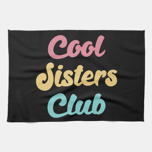 Cool Sisters Club II Theedoek (Horizontaal)
