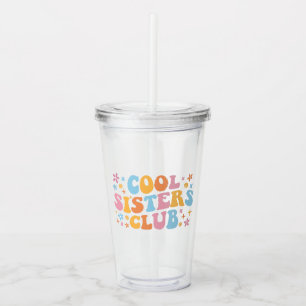 Cool Sisters Club III Acryl Drinkbeker