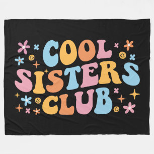 Cool Sisters Club III Fleece Deken