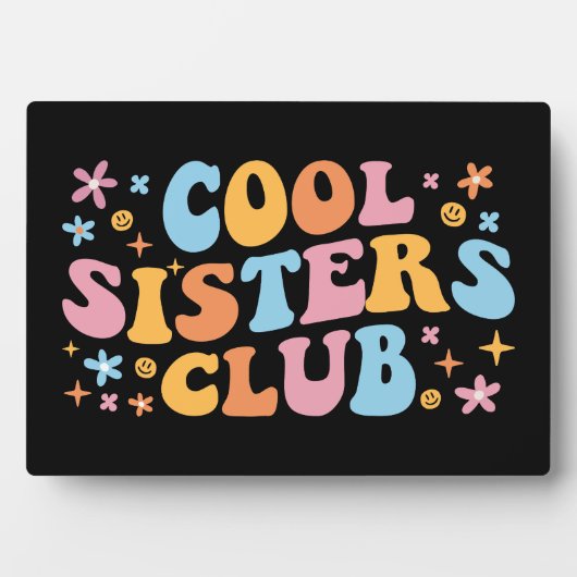 Cool Sisters Club III Fotoplaat (voorkant)