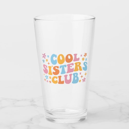 Cool Sisters Club III Glas (Voorkant)