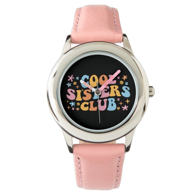 Cool Sisters Club III Horloge (Voorkant)