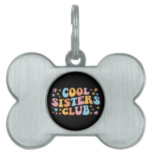 Cool Sisters Club III Huisdieren Naamplaatje