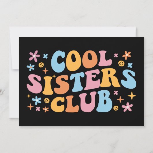 Cool Sisters Club III Kaart (Voorkant)