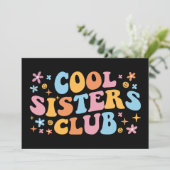 Cool Sisters Club III Kaart (Staand voorkant)