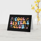 Cool Sisters Club III Kaart (Gele Bloem)