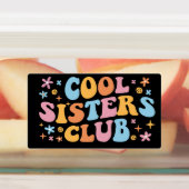 Cool Sisters Club III Labels (Aangebracht)