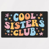 Cool Sisters Club III Labels (Design 2)