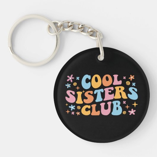 Cool Sisters Club III Sleutelhanger (Voorkant)