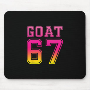 Cool Six Seven 6 7 Ijsje Geit 67 Meme Rizz Leuk Muismat