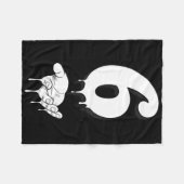 Cool Six Seven 6 7 Meme Gen Alpha Slaande Kleding Fleece Deken (Voorkant (Horizontaal))