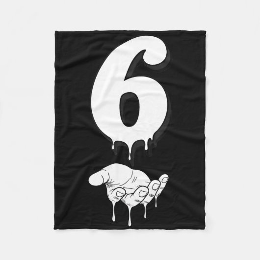 Cool Six Seven 6 7 Meme Gen Alpha Slaande Kleding Fleece Deken (Voorkant)
