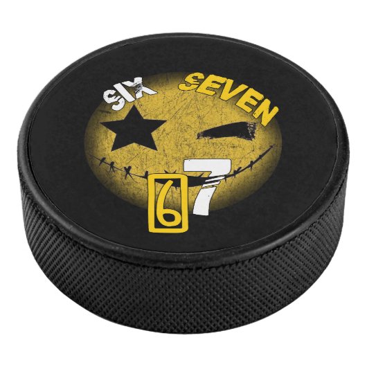 Cool Six Seven Hockey Puck! Puck (3/4)