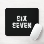 Cool Six Seven Nummer Gen Alpha Slang 6 7 Trending Muismat (Met muis)