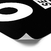 Cool Six Seven Nummer Gen Alpha Slang 6 7 Trending Poster (Hoek)