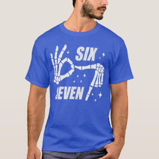 Cool Six Seven Nummer Gen Alpha Slang 6 7 Trending T-shirt