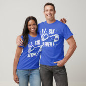 Cool Six Seven Nummer Gen Alpha Slang 6 7 Trending T-shirt (Unisex)