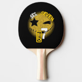 Cool Six Seven Ping Pong Bat! Tafeltennisbatje (Achterkant)