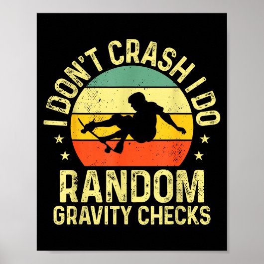 Cool Skateboard Art For Men Women Skateboarding Sk Poster (Voorkant)