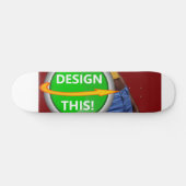 COOL! Skateboard Deck - 7 3/4" - Aangepast (Horizontaal)