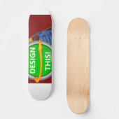 COOL! Skateboard Deck - 7 3/4" - Aangepast (Voorkant)