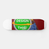 COOL! Skateboard Deck - 7 7/8" - Aangepast (Horizontaal)