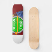 COOL! Skateboard Deck - 7 7/8" - Aangepast (Voorkant)