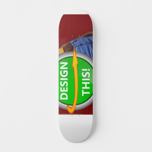 COOL! Skateboard Deck - 8" - Aangepast (Voorkant)