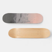 Cool skateboard kunst | Meisjes skateboard roze zw (Horizontaal)