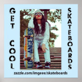 Cool Skateboards Poster (Voorkant)