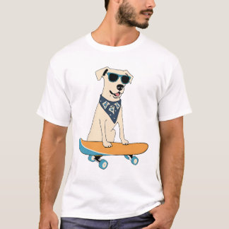 Cool Skater Pup T-shirt
