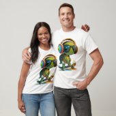 Cool Skater Turtle T-shirt (Unisex)