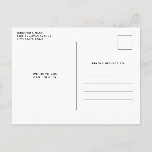 Cool Skelet in een Top Hat Halloween Uitnodiging Briefkaart (Achterkant)