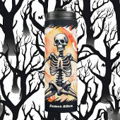 Cool skelet voeg naam toe thermosbeker