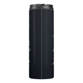 Cool skelet voeg naam toe thermosbeker (Achterkant)