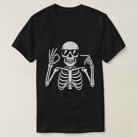 Cool Skeleton 67 Meme Shirt for Halloween Vibes (Design voorkant)