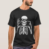 Cool Skeleton 67 Meme Shirt for Halloween Vibes (Voorkant)