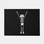 Cool Skeleton Halloween Design Deurmat (Voorkant)