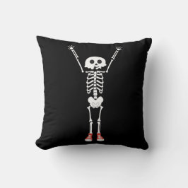Cool Skeleton Halloween Design Kussen