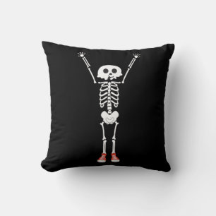 Cool Skeleton Halloween Design Kussen
