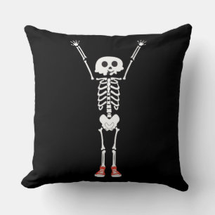 Cool Skeleton Halloween Design Kussen