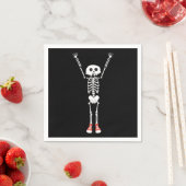 Cool Skeleton Halloween Design Servet (Insitu)
