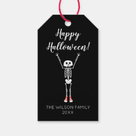 Cool Skeleton Halloween Party Favor Cadeaulabel