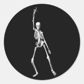 Cool Skeleton Sticker (Voorkant)