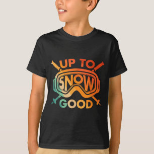 Cool ski-ontwerp voor mannen vrouwen ski skiër sne t-shirt