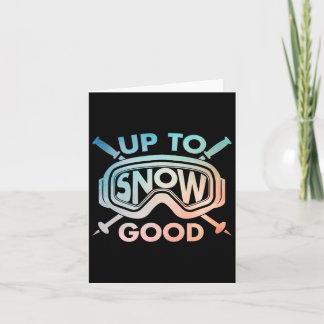 Cool skiontwerp voor mannen vrouwen skiër sneeuw S Kaart