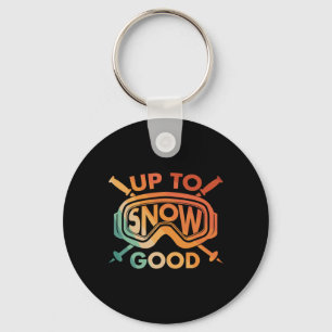 Cool skiontwerp voor mannen vrouwen skiër sneeuw S Sleutelhanger
